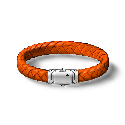 Leather Bracelet, Sterling Silver - BU986577OR-John Hardy-Renee Taylor Gallery