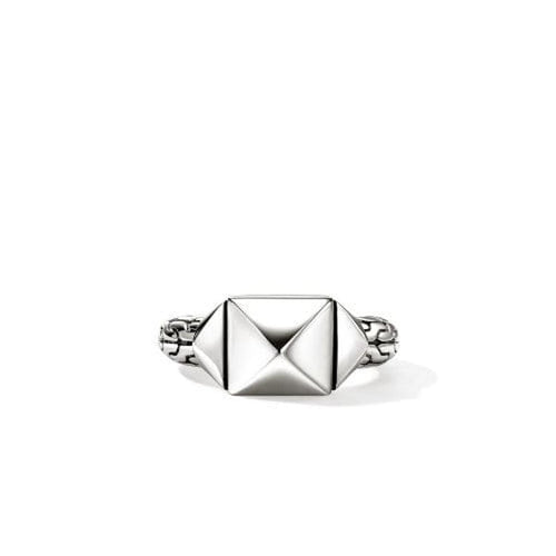 Icon Silver Stud Ring 9mm - RB97202X-John Hardy-Renee Taylor Gallery