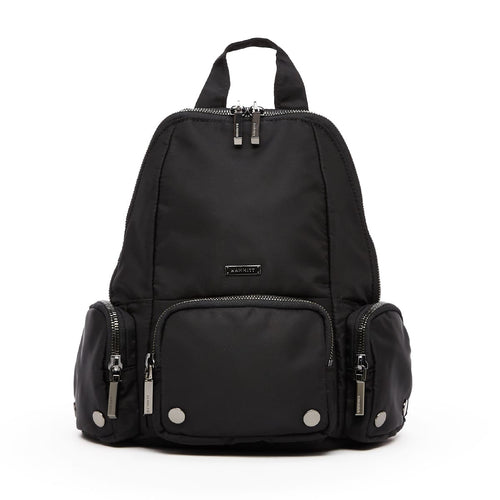 HUNTER MED - Black Nylon/Gunmetal-Hammitt-Renee Taylor Gallery