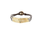 Pull Of Me 18K Gold Plated Bracelet - PUL2070GRSORO-UNO de 50-Renee Taylor Gallery