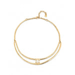 Anima 18K Gold Plated Necklace - COL1914BLNORO0U-UNO de 50-Renee Taylor Gallery