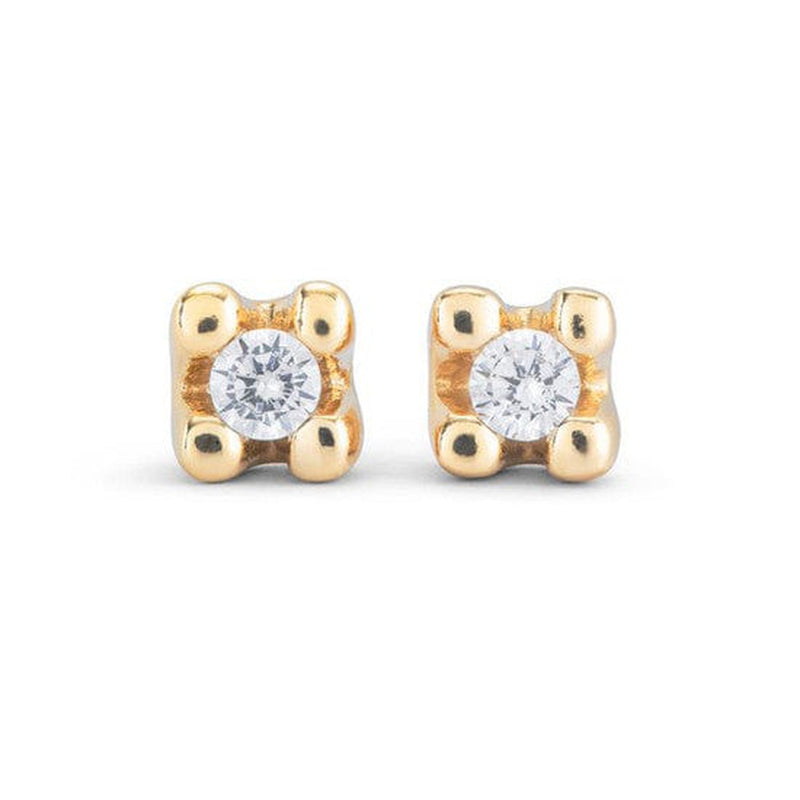 Cosmos 18K Gold Plated Earrings - PEN0951BLNORO0U-UNO de 50-Renee Taylor Gallery