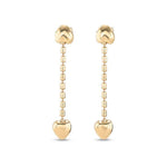 Cupido 18K Gold Plated Earrings - PEN0935ORO0000U-UNO de 50-Renee Taylor Gallery