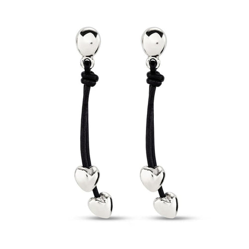 Pretty Love Sterling Silver Plated Earrings - PEN0933MARMTL0U-UNO de 50-Renee Taylor Gallery