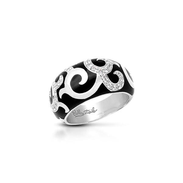 Royale Black Band Ring-Belle Etoile-Renee Taylor Gallery