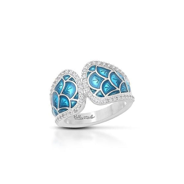 Marina Sea Blue Ring-Belle Etoile-Renee Taylor Gallery