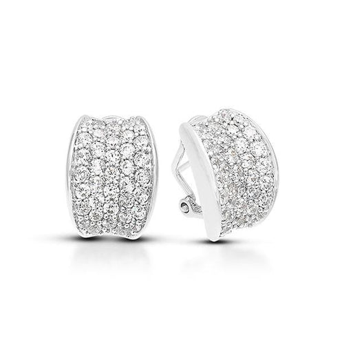 Lucia White Earrings-Belle Etoile-Renee Taylor Gallery
