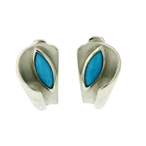 Sterling Silver Onyx Earrings - 06/70712-O-Breuning-Renee Taylor Gallery