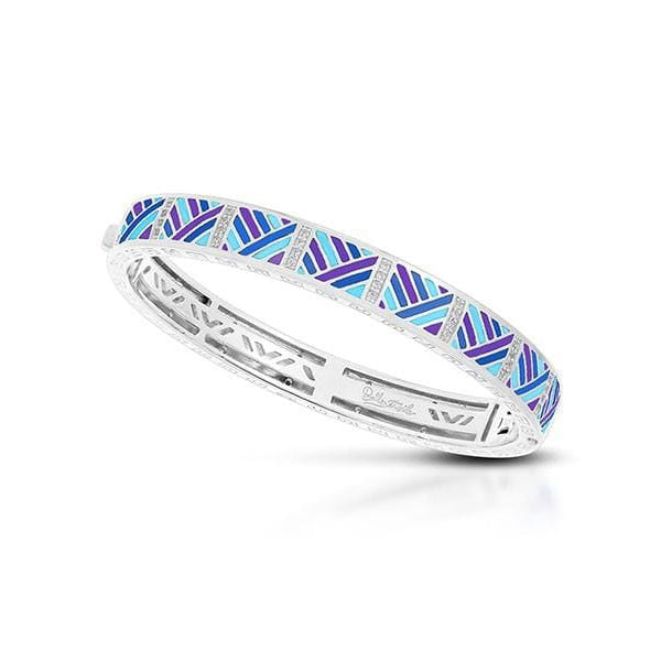 Laguna Blue & Purple Bangle-Belle Etoile-Renee Taylor Gallery