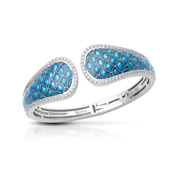Marina Sea Blue Bangle-Belle Etoile-Renee Taylor Gallery