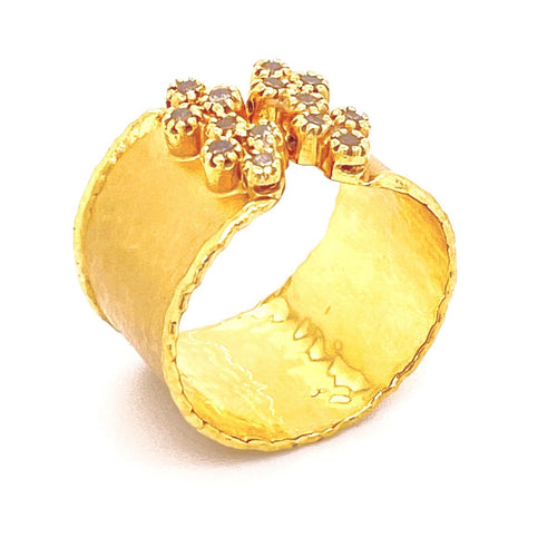 Marika 14k Gold & Diamond Ring - M1925B-Marika-Renee Taylor Gallery