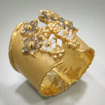 14K Gold & White/Brown Diamond Ring - M3133-Marika-Renee Taylor Gallery