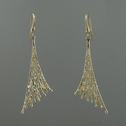 14k Yellow Gold Earrings - 291+W-Y-Leon Israel Designs-Renee Taylor Gallery