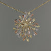 14k Yellow, White & Rose Gold Diamond Pendant - 899CD-RYW-Leon Israel Designs-Renee Taylor Gallery