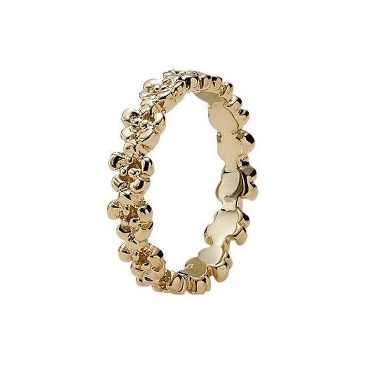 Darling Daisies 14K Gold Ring - 150104-Pandora-Renee Taylor Gallery