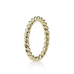 Twist 14K Gold Ring - 150140-Pandora-Renee Taylor Gallery