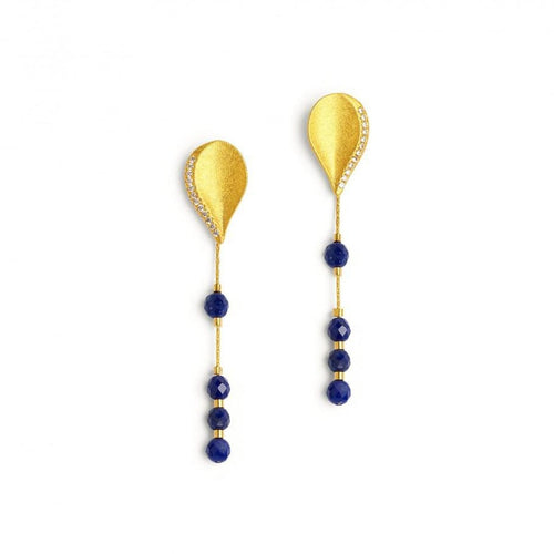 Aquitana Lapislazuli Earrings - 15538236-Bernd Wolf-Renee Taylor Gallery