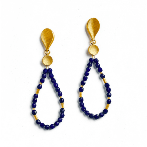 Clino Lapislazuli Earrings - 15541236-Bernd Wolf-Renee Taylor Gallery