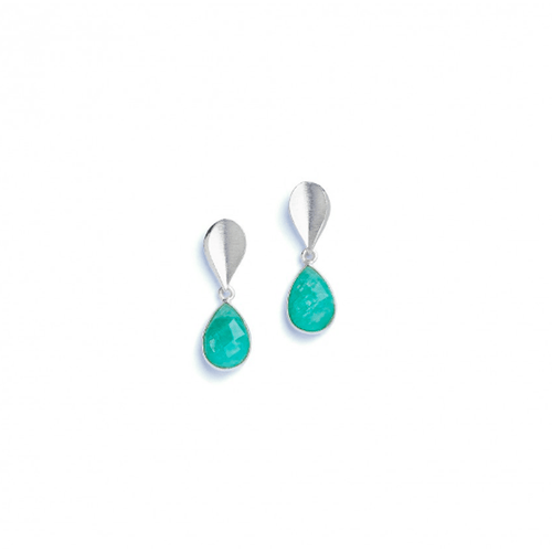 Sequini Amazonite Earrings - 15707404-Bernd Wolf-Renee Taylor Gallery
