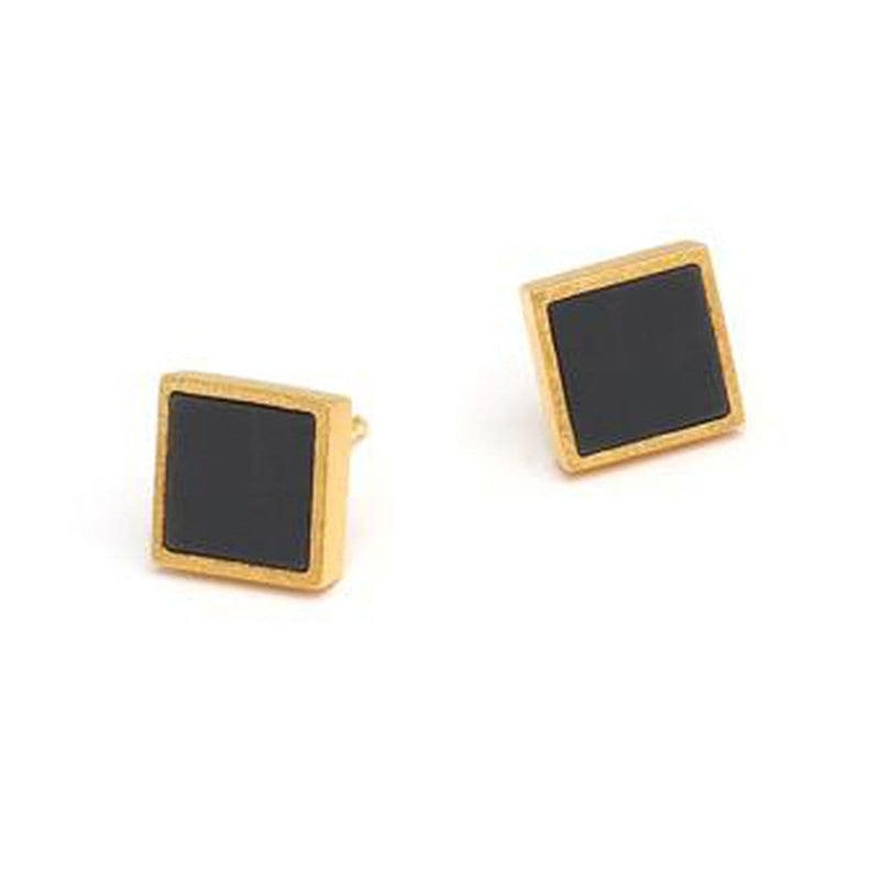 Planos Onys Pin Earrings - 19523896-Bernd Wolf-Renee Taylor Gallery