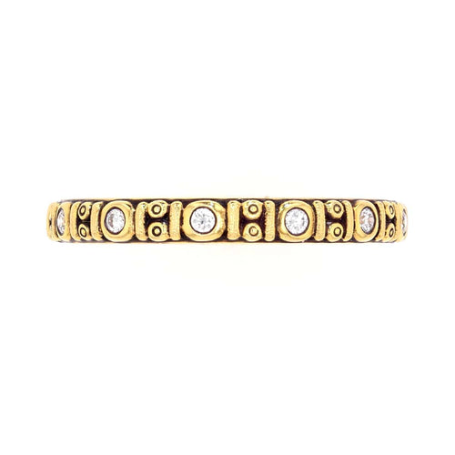 18K Circle Diamond Band - R-73-Alex Sepkus-Renee Taylor Gallery