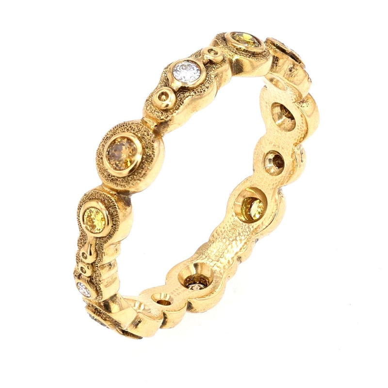 18K Submarine Diamond Band - R-170-Alex Sepkus-Renee Taylor Gallery