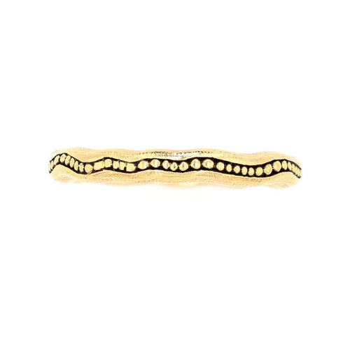 18K Bubble Wave Band - R-43-Alex Sepkus-Renee Taylor Gallery