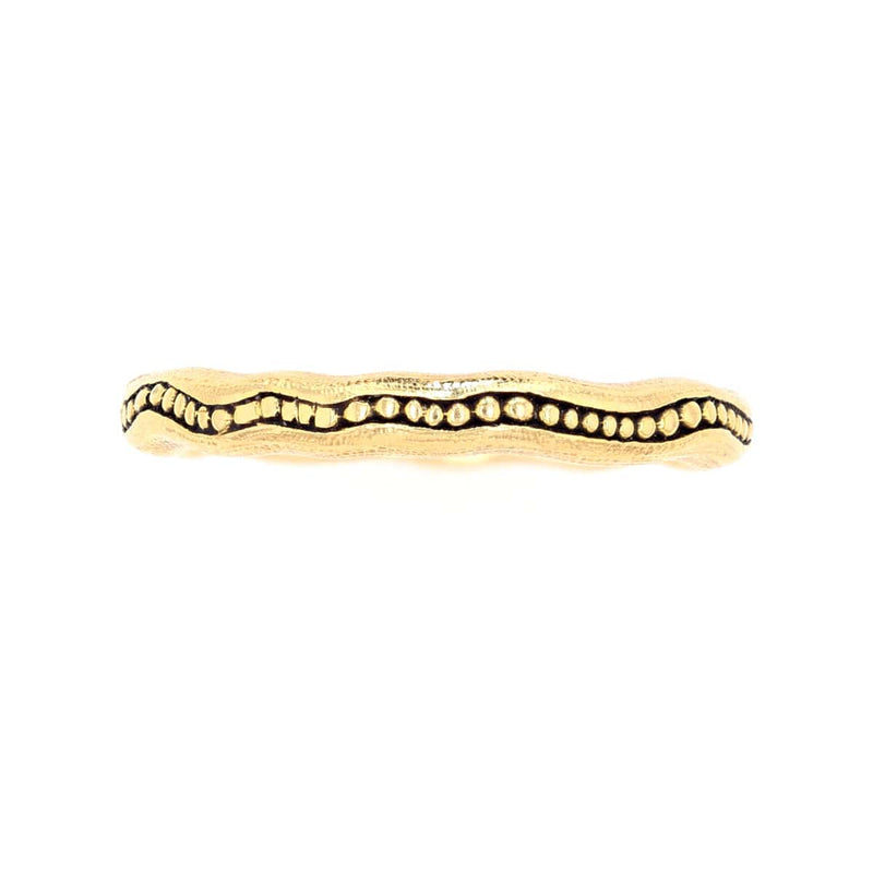 18K Bubble Wave Band - R-43-Alex Sepkus-Renee Taylor Gallery