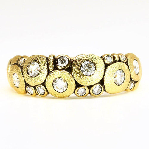 18K "Candy" Diamond Dome Ring - R-122D-Alex Sepkus-Renee Taylor Gallery