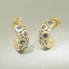 18K Candy Sapphire & Diamond Earrings - E-122S-Alex Sepkus-Renee Taylor Gallery