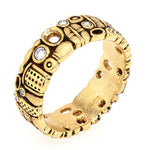 18K "Favorite Things" Diamond Band - R-78-Alex Sepkus-Renee Taylor Gallery