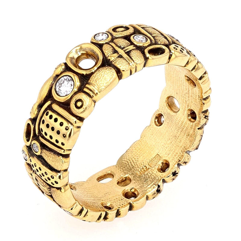 18K "Favorite Things" Diamond Band - R-78-Alex Sepkus-Renee Taylor Gallery