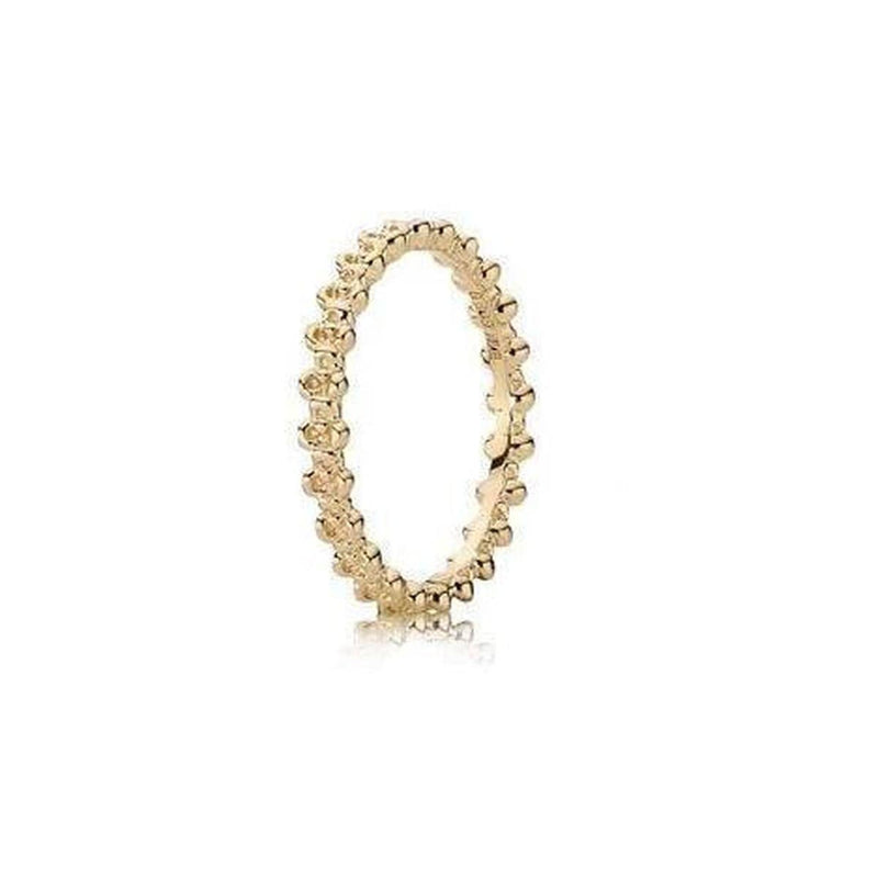 Darling Daisies 14K Gold Diamond Ring - 150170-Pandora-Renee Taylor Gallery