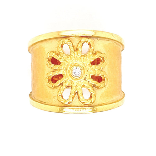 14K Gold & Diamond Ring - M3265-Marika-Renee Taylor Gallery
