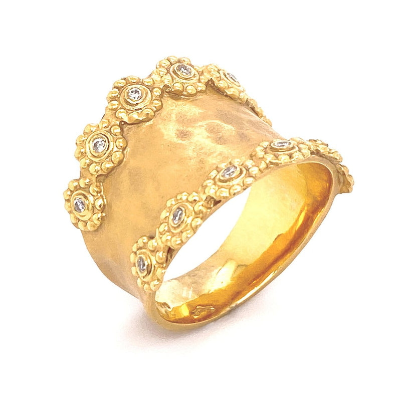 14K Gold & Diamond Ring - M1678-Marika-Renee Taylor Gallery