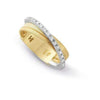 18K Goa Crossover 3 Strand Diamond Ring - AG314 B YW-Marco Bicego-Renee Taylor Gallery