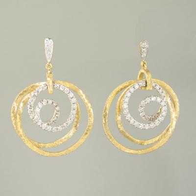18k Gold & Diamond Earrings - E0465-Paramount-Renee Taylor Gallery