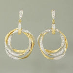 18k Gold & Diamond Earrings - E0467-Jayne New York-Renee Taylor Gallery