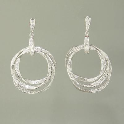 18k Gold & Diamond Earrings - E0467-Paramount-Renee Taylor Gallery