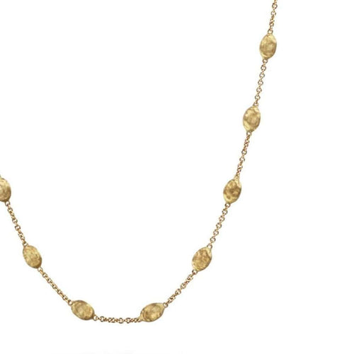 18K Siviglia Small Bead Necklace - CB1055 Y 39.25"-Marco Bicego-Renee Taylor Gallery