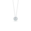 18k White Gold & Diamond Peace Necklace - 001644AWCHX0-Roberto Coin-Renee Taylor Gallery