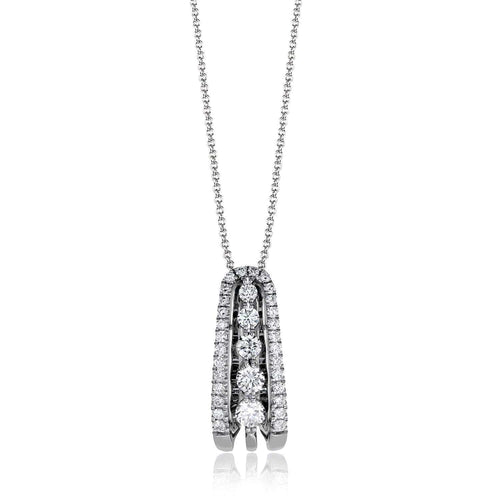 18k White Gold & Diamond Pendant - MP1795-W-Simon G.-Renee Taylor Gallery