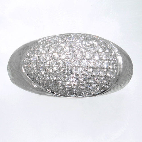 18k White Gold & Diamond Ring - 502H-WG-Paramount Gems-Renee Taylor Gallery