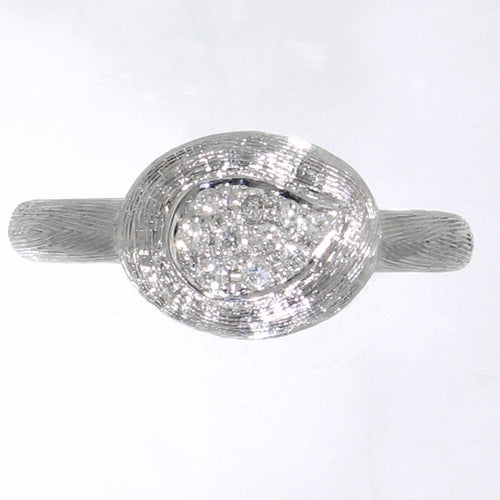 18k White Gold & Diamond Ring - 503H-WG-Paramount Gems-Renee Taylor Gallery