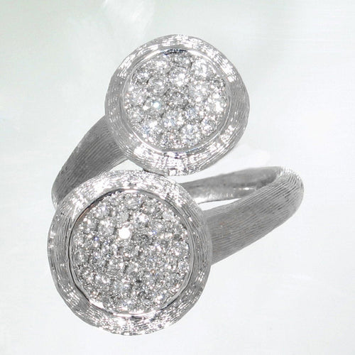 18k White Gold & Diamond Ring - 504H-WG-Paramount Gems-Renee Taylor Gallery