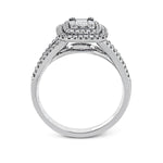 18K White Gold Round Diamonds Ring - MR2610-W-Simon G.-Renee Taylor Gallery