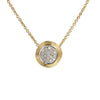 18K Delicati Diamond Pave Necklace - CB1809 B YW-Marco Bicego-Renee Taylor Gallery