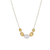 18K Lunaria Diamond Necklace - CB1974 B YW 16.5"-Marco Bicego-Renee Taylor Gallery