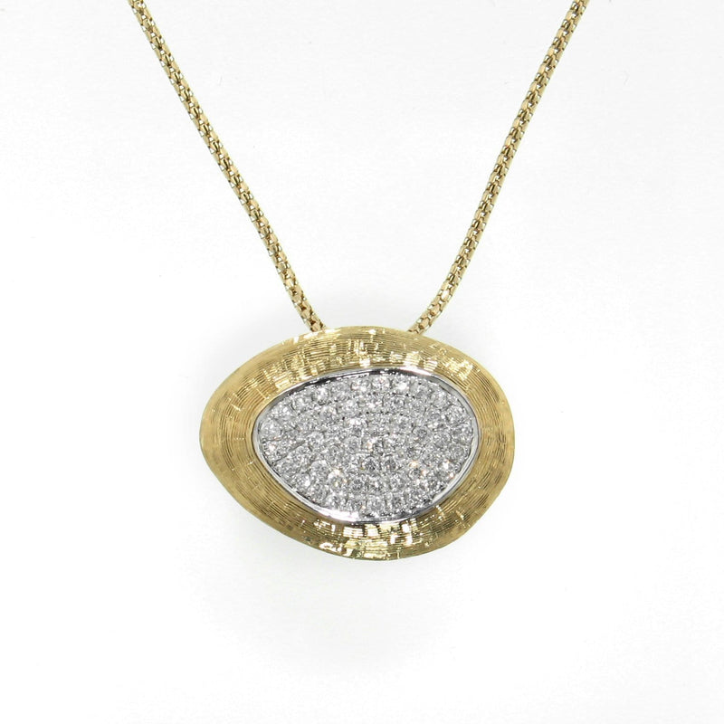 18k Yellow Gold & Diamond Pendant - 581PD-YG-Paramount Gems-Renee Taylor Gallery