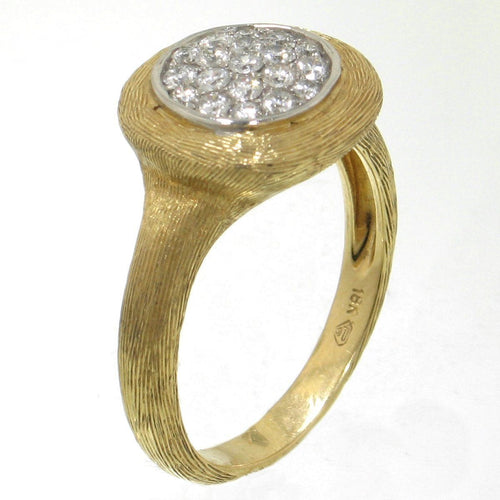 18k Yellow Gold & Diamond Ring - 495H-YG-Paramount-Renee Taylor Gallery